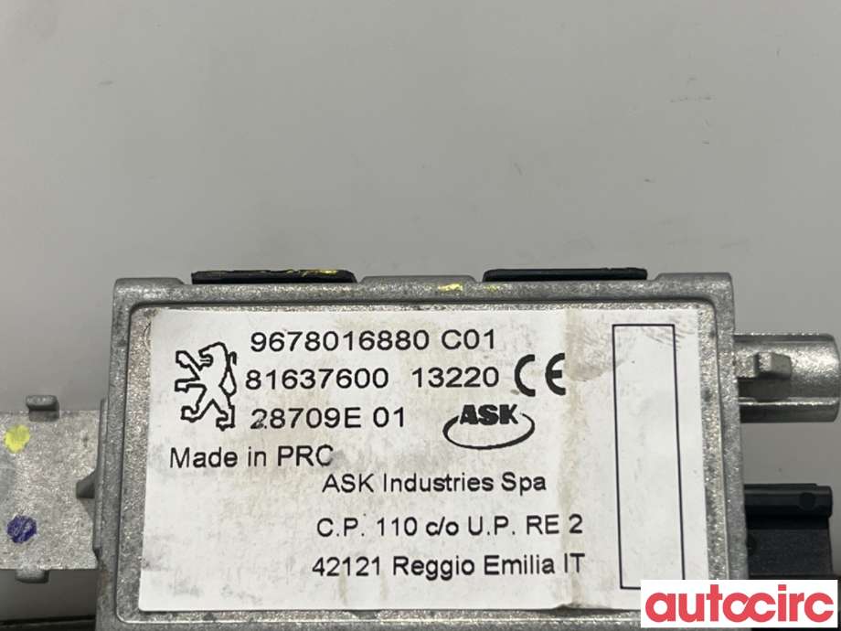 Antenne forsterker til Citroën C5, Aircross 2019-->>  (CITROEN|9678016880|81637600)