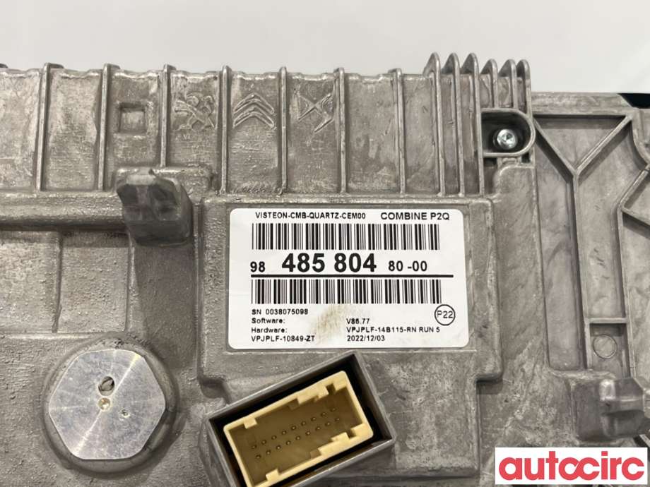Instrumentpanel til Peugeot 2008 2019-->> (Type II)  (PEUGEOT|9847841380||9848580480)