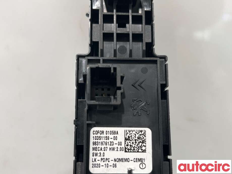 Bryter ruteheis til Citroën C5, Aircross 2019-->> (CITROEN|98319761ZD|)