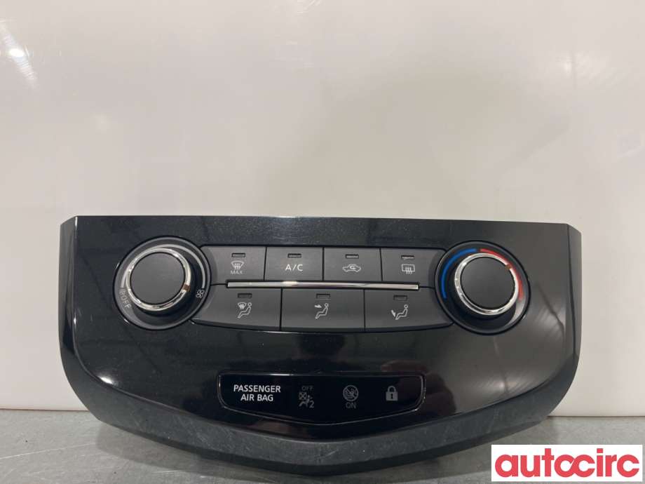 Varmeapparat betjening til Nissan Qashqai, 2014-2021 (Type II)  (NISSAN|275004BE0C)