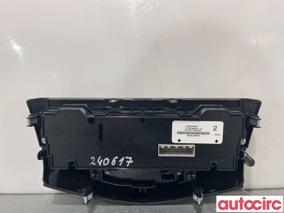 Varmeapparat betjening til Nissan Qashqai 2014-2021 (Type II)  (NISSAN|275004BE0C||275004BE0D)