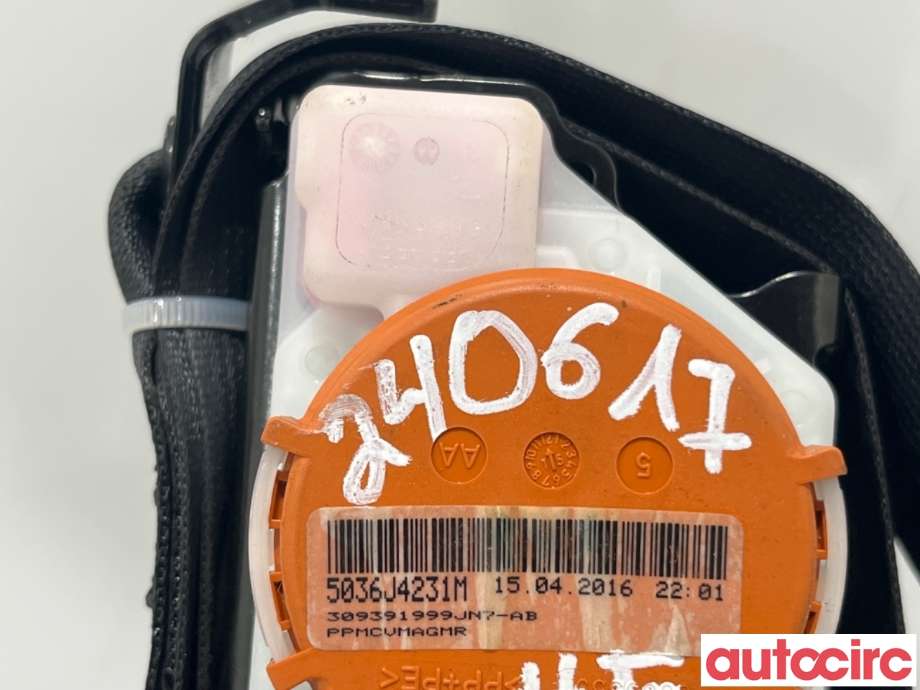 Sikkerhetsbelte foran høyre til Nissan Qashqai 2014-2021 (Type II)  (NISSAN|868844EL2A|)