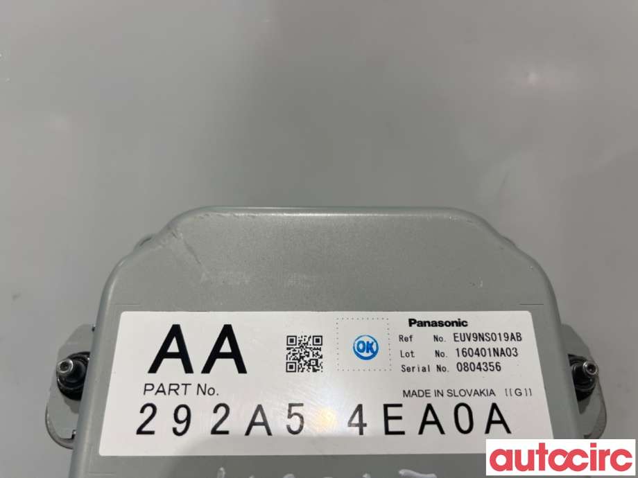 Styreenhet diverse til Nissan Qashqai 2014-2021 (Type II)  (NISSAN|292A54EA0A|EUV9NS019AB|292A56FL0B)