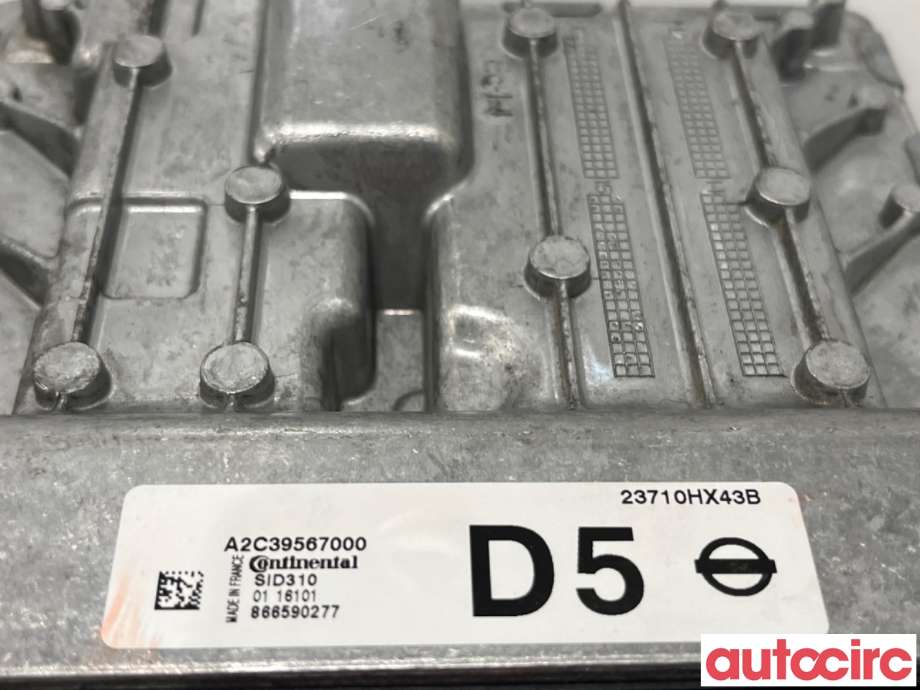 Styreenhet motor til Nissan Qashqai 2014-2021 (Type II)  (NISSAN|23710HX43B|A2C39567000)