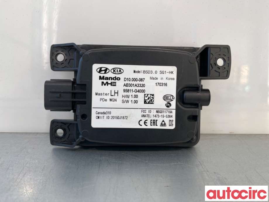 Sensor radar til Hyundai i30 2017-2020 (Type III)  (HYUNDAI|95811G4000|)