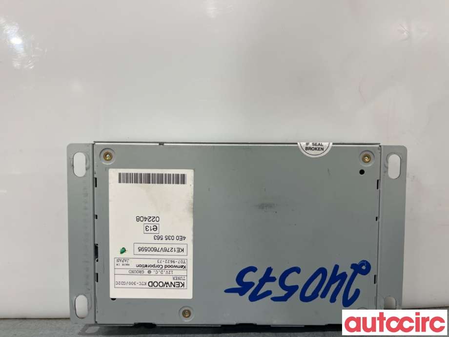 Bilstereo diverse til Audi A8 2003-2010 (Type II) (AUDI|4E0910563C|)