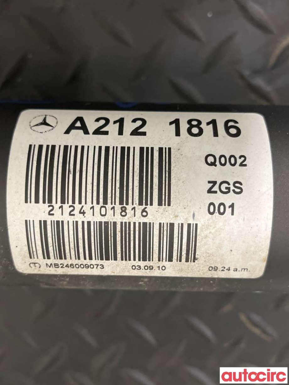 Mellomaksel til Mercedes E-Klasse 2009-2013 (Fase 1) (W212) (W212) (MERCEDES|A2124101816||A2124100116)
