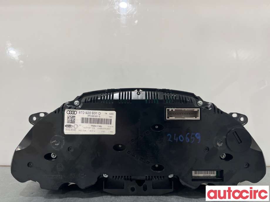 Instrumentpanel til Audi A5 2007-2016 (Type I)  (AUDI|8T0920931DX||8T0920931D)