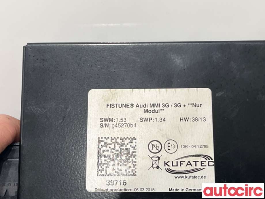 Styreenhet diverse til Audi A5 2007-2016 (Type I) (AUDI|NO NR|)