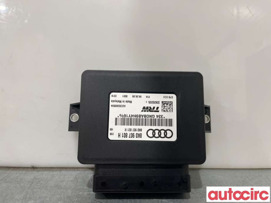 Styreenhet elektrisk parkbrems (EPB - Electric Parking Brake) til Audi A5 2007-2016 (Type I) (AUDI|8K0907801H|A2C53369554)