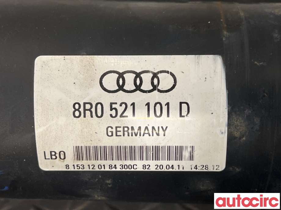 Mellomaksel til Audi Q5 2008-2012 (Type I, Fase 1)  (AUDI|8R0521101N||8R0521101D)