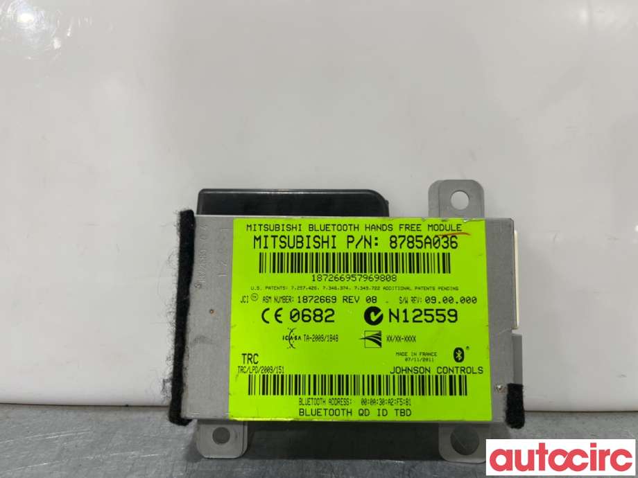 Styreenhet bluetooth til Mitsubishi Outlander, 2010-2012 (Type II, Fase 2)  (MITSUBISHI|8785A036)