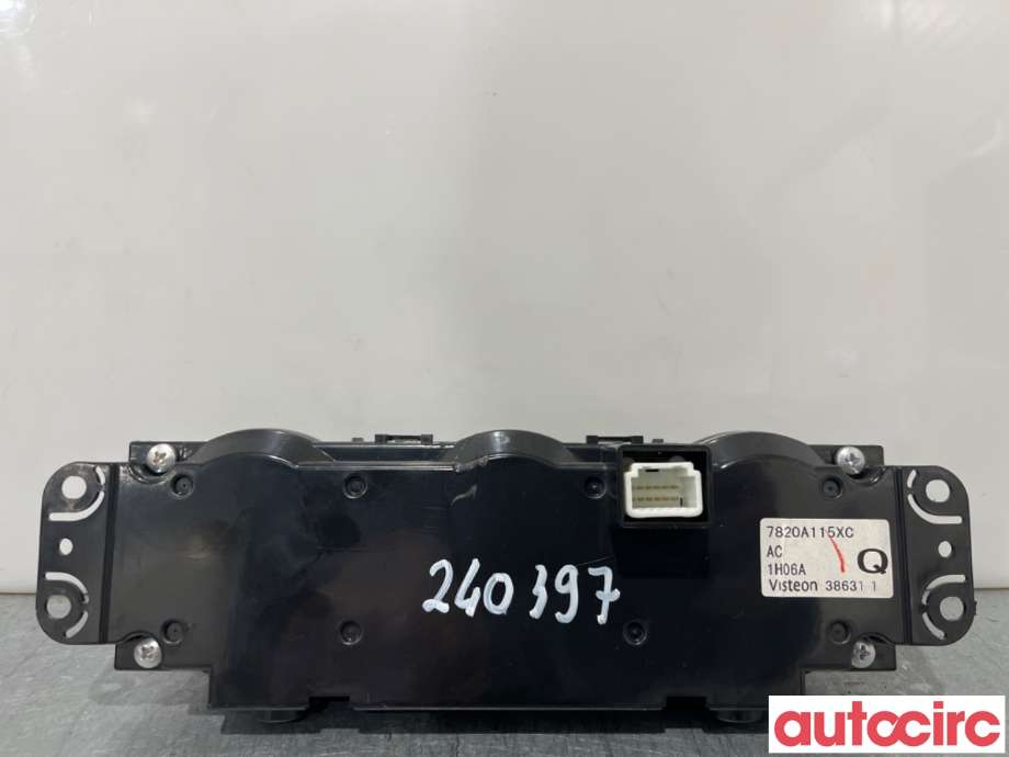 Varmeapparat betjening til Mitsubishi Outlander 2010-2012 (Type II, Fase 2) (MITSUBISHI|7820A115XC|)
