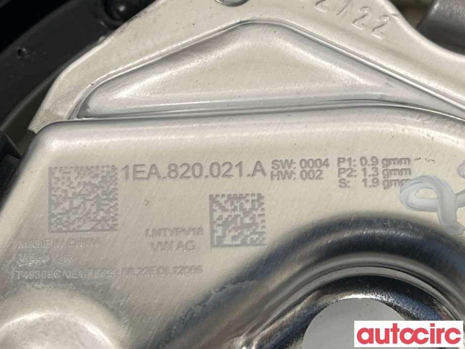 Varmeapparat motor til VW ID.3 2020-->>  (VOLKSWAGEN|1EA820021A|)