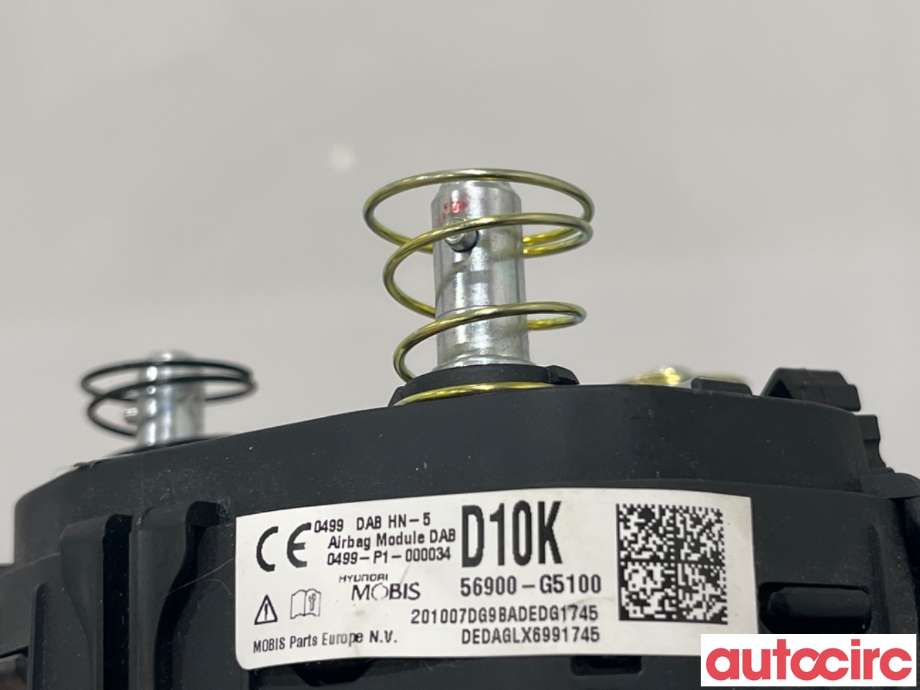 Airbag rattpute til Kia Niro 2016-2021  (KIA|56900G5100WK||56900-G5100)