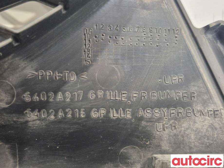 Grill til Mitsubishi ASX 2010-2019  (MITSUBISHI|6402A216|)