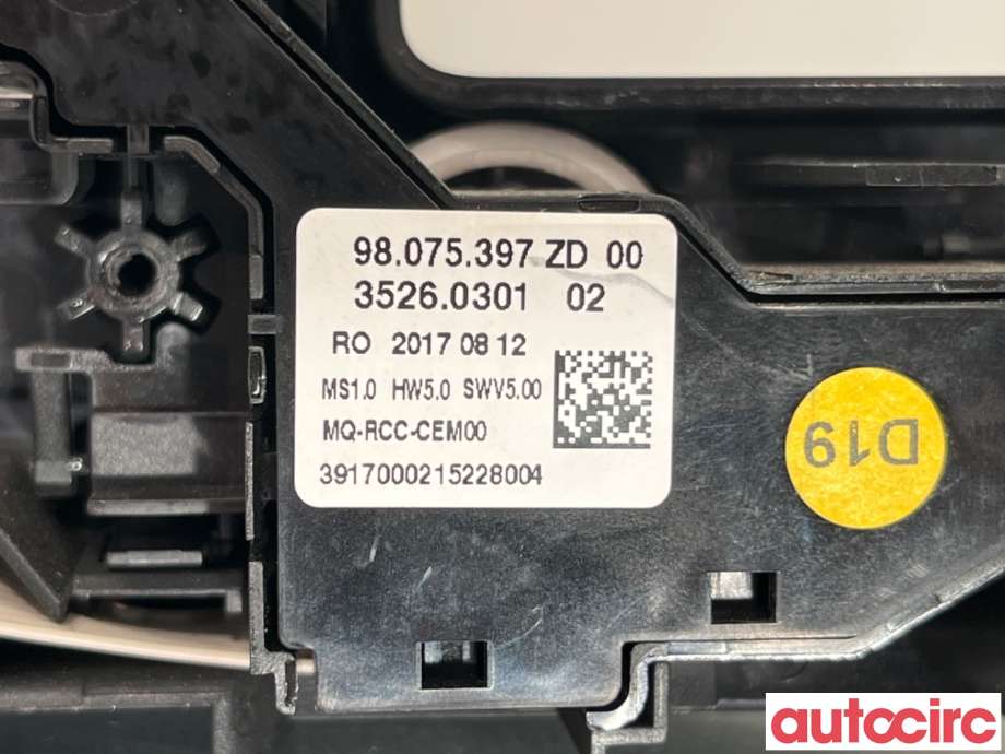 Innredning diverse til Peugeot Expert 2016-->> (Type III)  (PEUGEOT|98075397ZD|35260301)