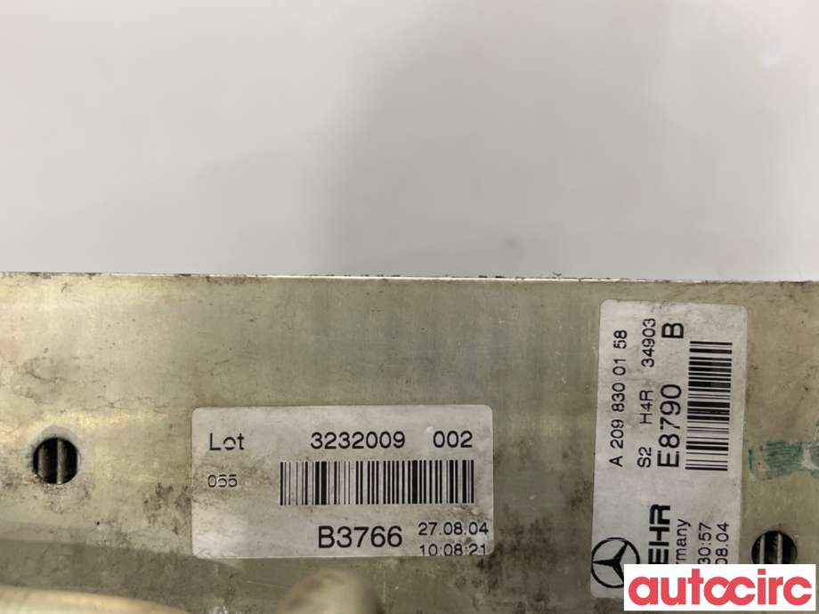 Varmeapparat register til Mercedes G-Wagen 1990-->> (W463) (W463) (MERCEDES|A2098300358|)