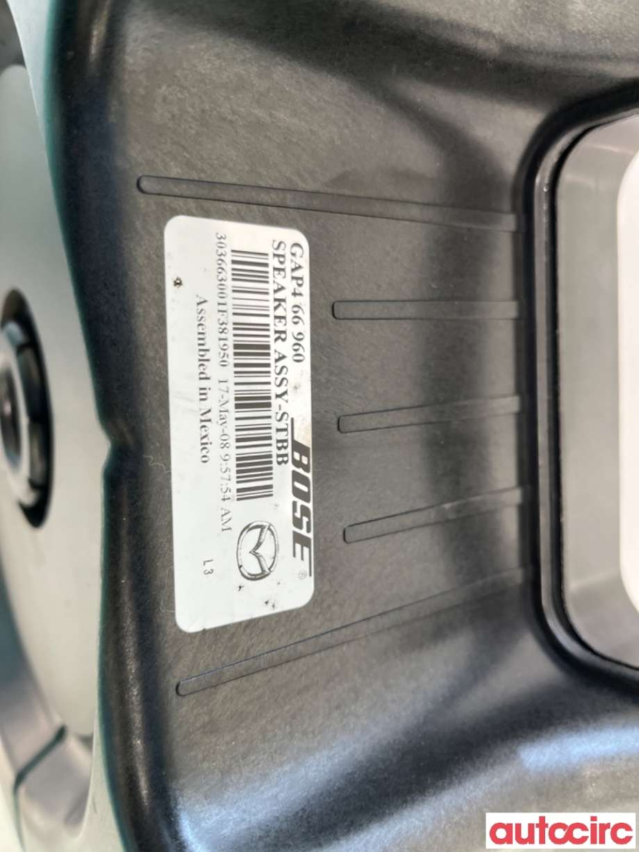 Bilstereo høyttaler til Mazda 6 2008-2010 (Type II, Fase 1)  (MAZDA|GAP4-66-960||GAP466960)