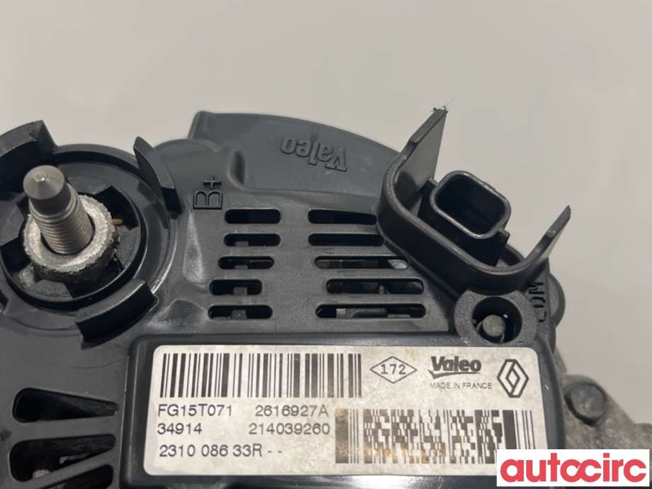 Dynamo til Opel Vivaro B 2014-2019 (OPEL|95519888|FG15T071|231008633R)