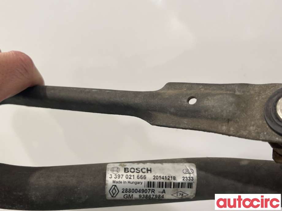 Viskermotor frontrute til Opel Vivaro B 2014-2019  (OPEL|93867984|0390243508|288004907R)