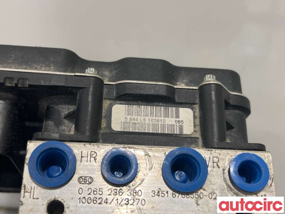 ABS sentral til BMW 3-Serie 2005-2011 (E90/E91/E92/E93) (E90/E91/E92/E93) (BMW|34516795394|0265236380|34516768550)