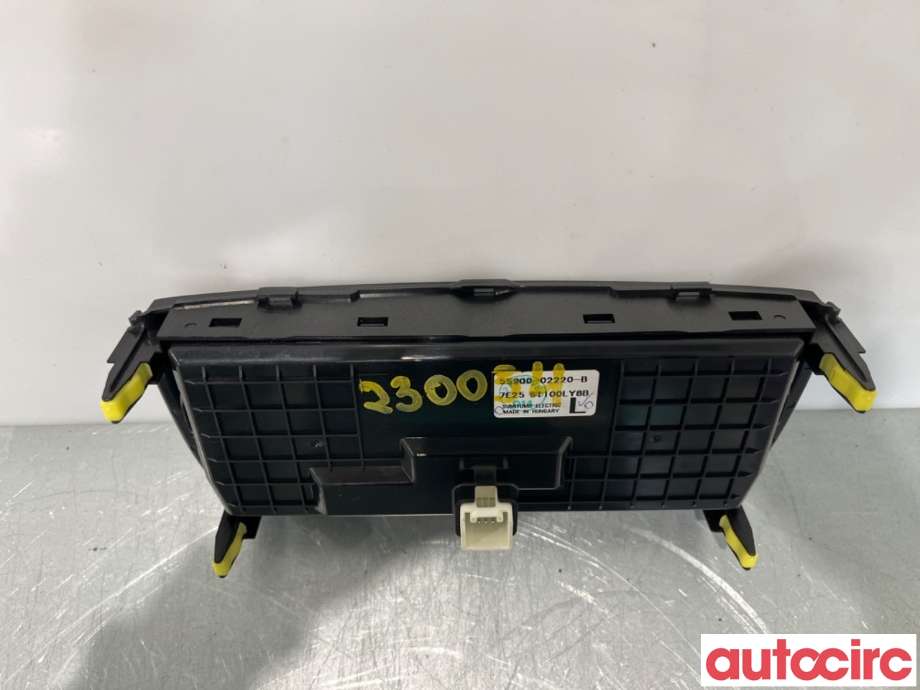 Varmeapparat betjening til Toyota Auris 2007-2010 (Type I, Fase 1)  (TOYOTA|5590002220||55900-02220)