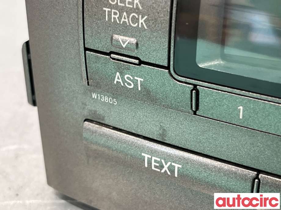 Bilstereo til Toyota Auris 2007-2010 (Type I, Fase 1)  (TOYOTA|8612002520|122000-8900B101|86120-02520)