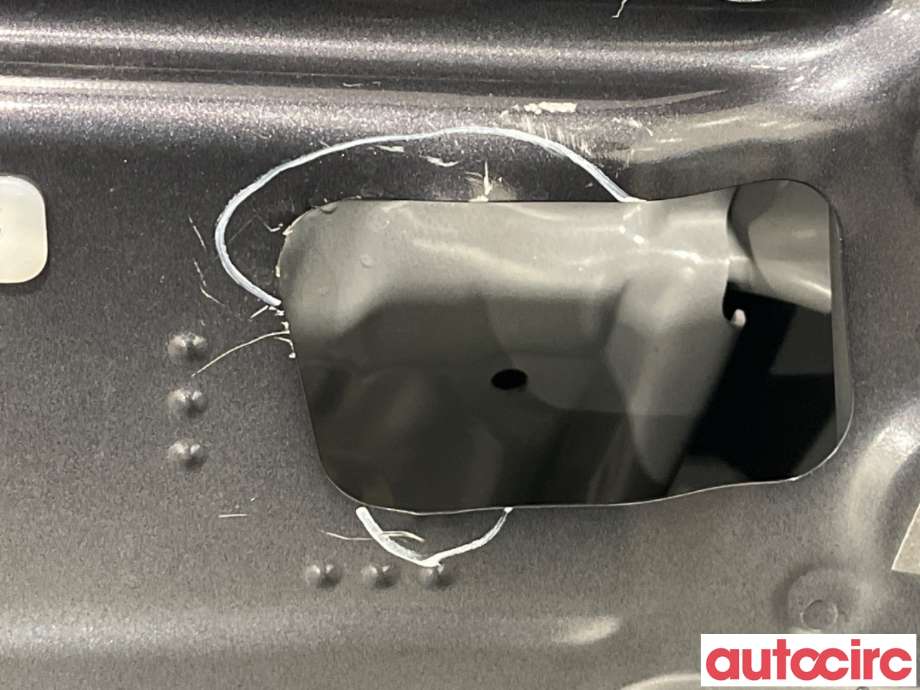 Dør venstre foran til Mazda CX-5 2012-2017 (Type I)  (MAZDA|KDY3-59-02XH|)