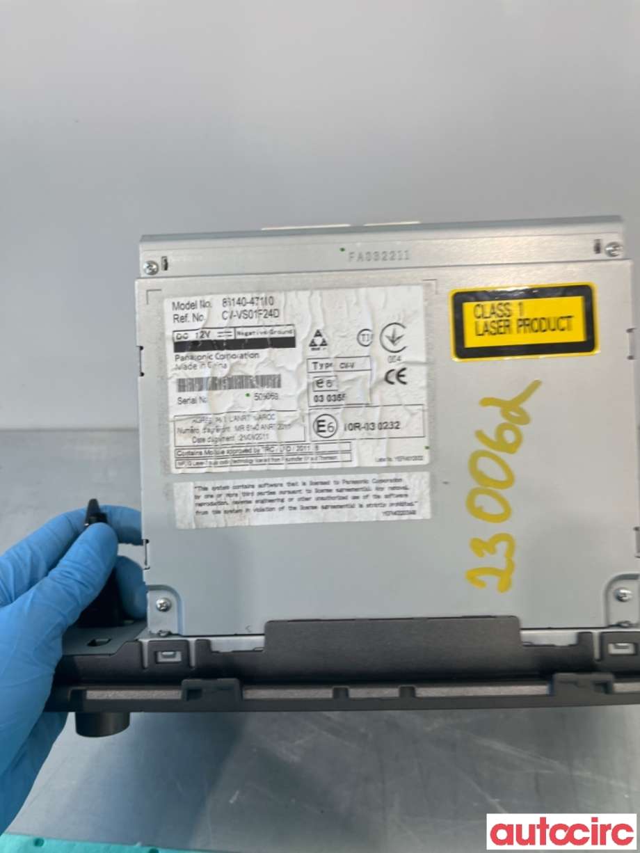 Bilstereo til Toyota Prius +7 2012-2020 (Type III) (stasjonsvogn) (stasjonsvogn) (TOYOTA|8614047110|)