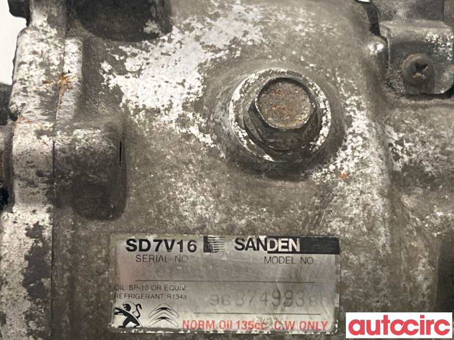 Aircondition kompressor til Peugeot Expert 2007-2016 (Type II)  (PEUGEOT|648749|SD7V16|9687499380)