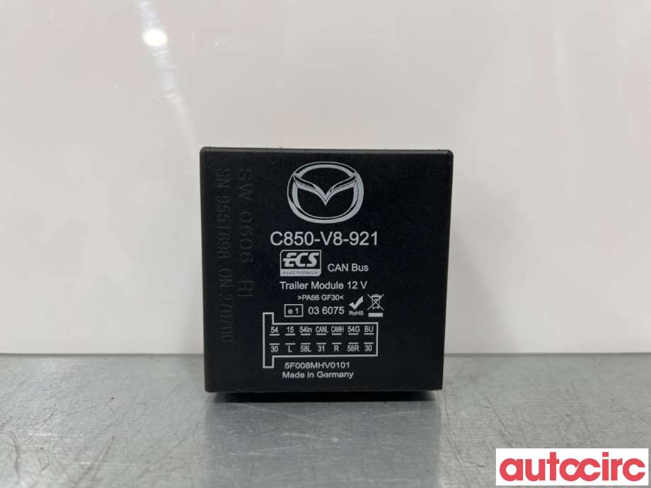 Styreenhet hengerfeste til Mazda CX-5 2012-2017 (Type I)  (MAZDA|NO NR||C850-V8-921)