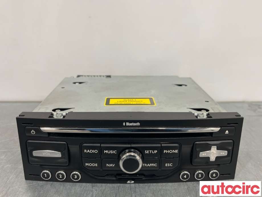 Bilstereo til Peugeot 3008 2009-2016 (Type I) (PEUGEOT|16095882XT||16064744XT)