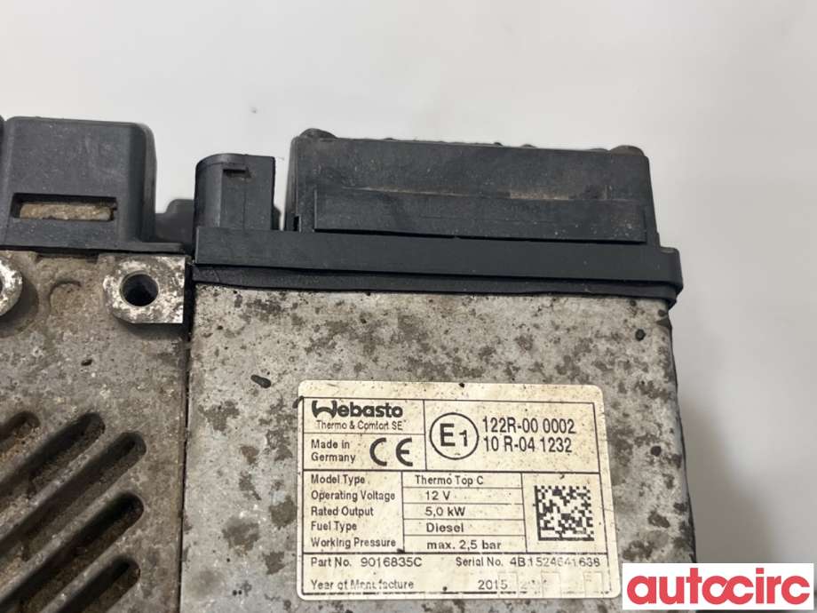 Dieselvarmer til Peugeot Expert 2007-2016 (Type II)  (PEUGEOT|6462Y8|)