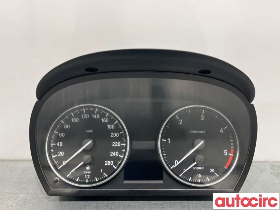Instrumentpanel til BMW 3-Serie 2005-2011 (E90/E91/E92/E93) (E90/E91/E92/E93) (BMW|62109316127|)