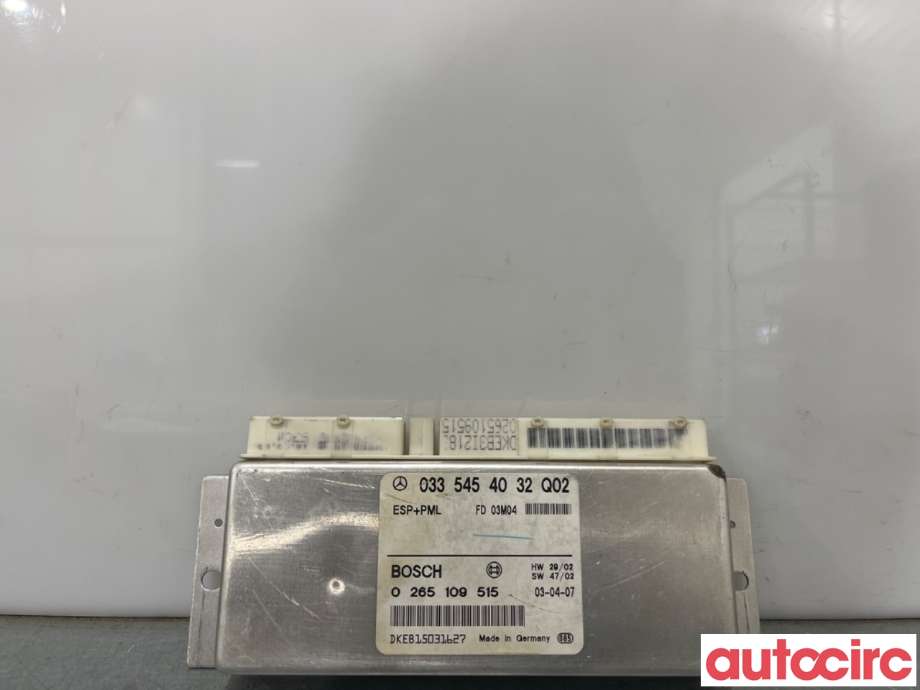 Styreenhet ABS til Mercedes E-Klasse, 2002-2006 (Fase 1) (W211) (W211) (MERCEDES|A0335454032)