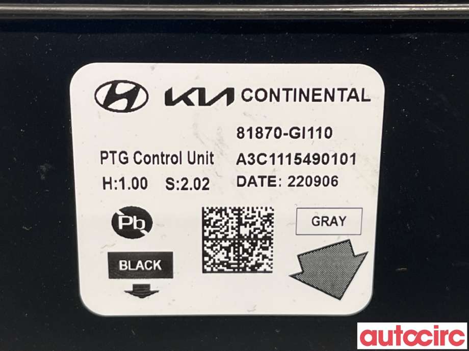 Styreenhet elektrisk bakluke til Hyundai Ioniq 5 2021-->>  (HYUNDAI|81870GI110|)