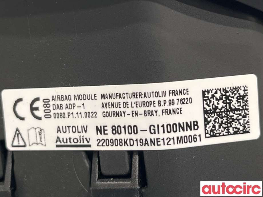 Airbag rattpute til Hyundai Ioniq 5 2021-->>  (HYUNDAI|80100GI100NNB|)