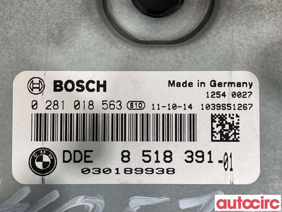 Styreenhet motor til BMW 5-Serie 2010-2017 (F10/F11) (F10/F11) (BMW|13618579785|0281018563|8518391)