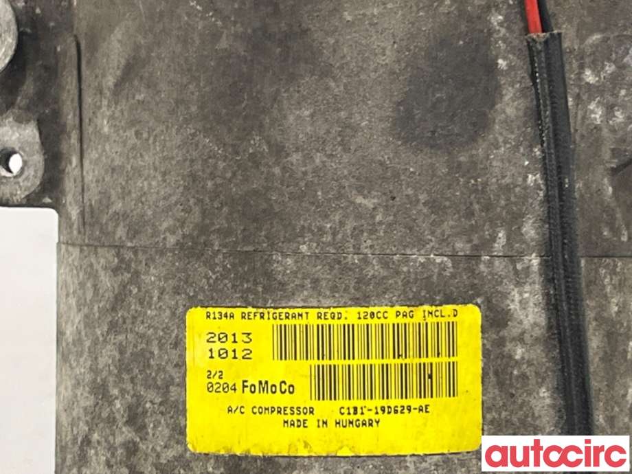 Aircondition kompressor til Ford Fiesta 2013-2017 (Type VI, Fase 2) (FORD|2163335||C1B1-19D926-AE)