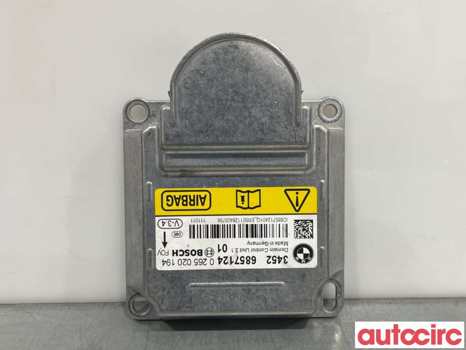 Airbag elektronikk til BMW 5-Serie, 2010-2017 (F10/F11) (F10/F11) (BMW|34526857314)