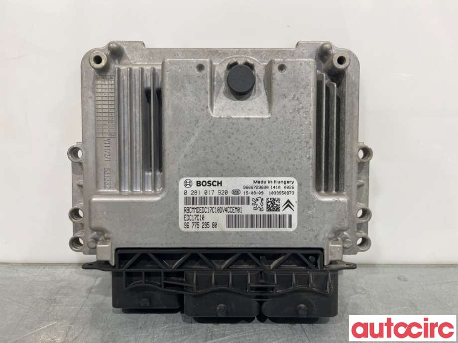 Styreenhet motor til Peugeot 208 2012-2019 (Type I) (PEUGEOT|1608085180|0281017920|9677529580)
