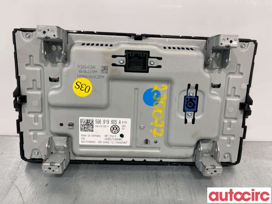 Instrument kjørecomputer til VW Tiguan 2016-2020 (Type II, Fase 1)  (VOLKSWAGEN|5NN919605A||5G6919605A)