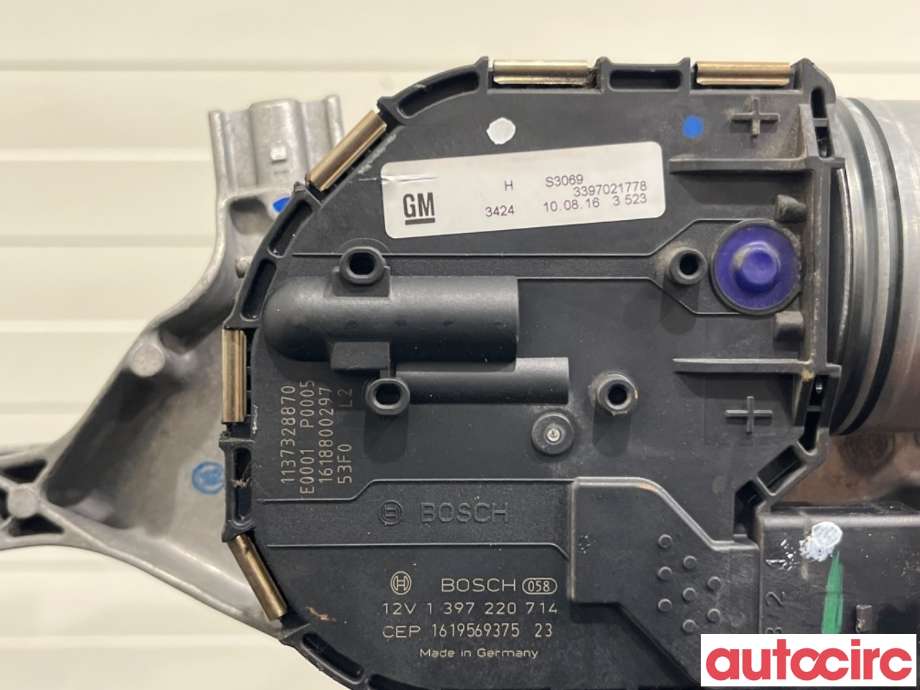 Viskermotor frontrute til Opel Astra K 2015-->>  (OPEL|39034606|1397220714)
