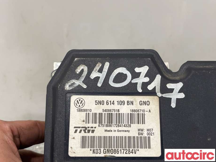 ABS sentral til VW Tiguan 2011-2016 (Type I, Fase 2)  (VOLKSWAGEN|5N0614109BN|54086751B|5N0614109CN)