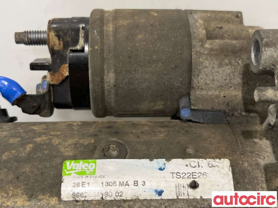 Starter diesel til Peugeot Partner 2008-2015 (Type II, Fase 1)  (PEUGEOT|5802CE|TS22E26|9662854180)