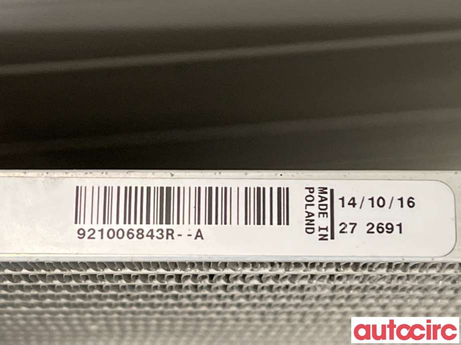 Aircondition radiator til Renault Captur 2013-2020 (Type I)  (RENAULT|921006843R|)