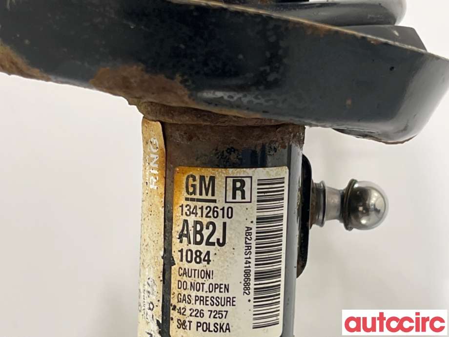 Fjærbein høyre foran til Opel Astra J 2010-2015  (OPEL|13474016||13412612)