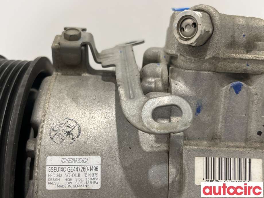 Aircondition kompressor til Toyota Avensis 2009-2015 (Type III, Fase 1)  (TOYOTA|8831002370|447260-1496|)