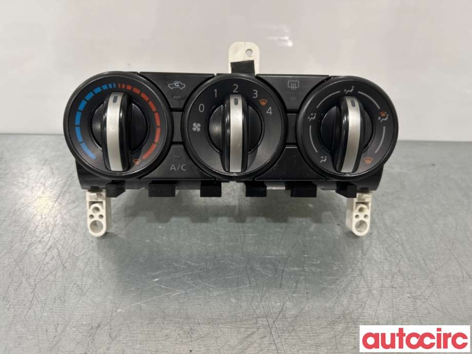 Varmeapparat betjening til Nissan Qashqai, 2010-2014 (Type I, Fase 2)  (NISSAN|27500BB01C)